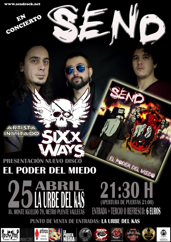 cartel presentacion disco nuevo MADRID copia