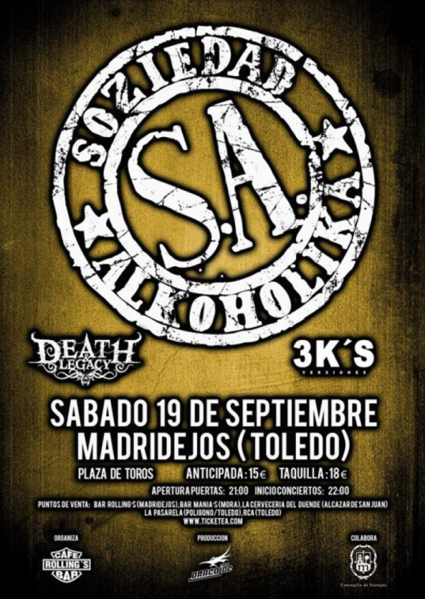 Cartel Death & Legacy - S.A. (Medium)