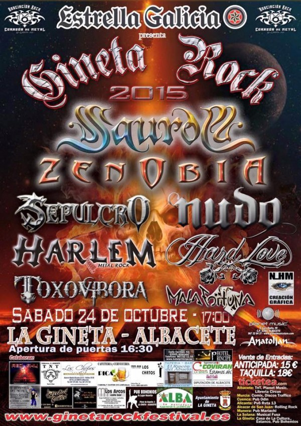 cartel gineta--zenobia 2015