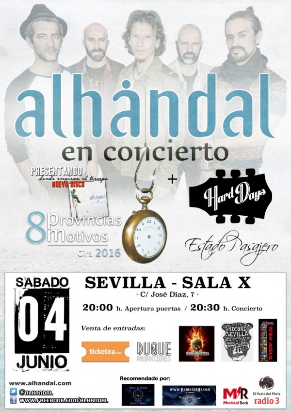 CARTEL ALHANDAL+HARDAYS+ESTADO SEVILLA (Medium)