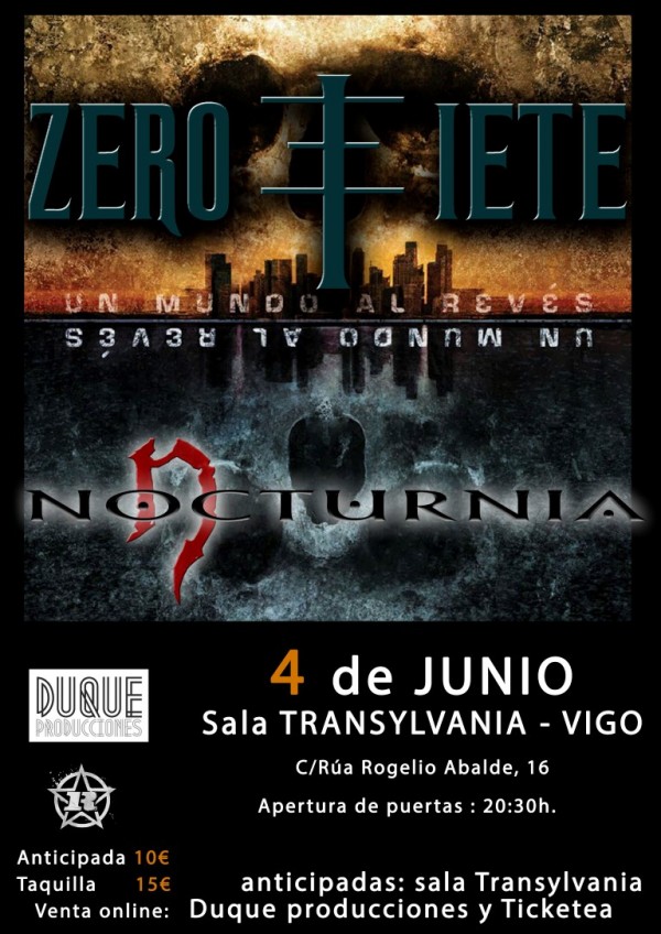 ZERO3IETE + Nocturnia cartel VIGO (Medium)