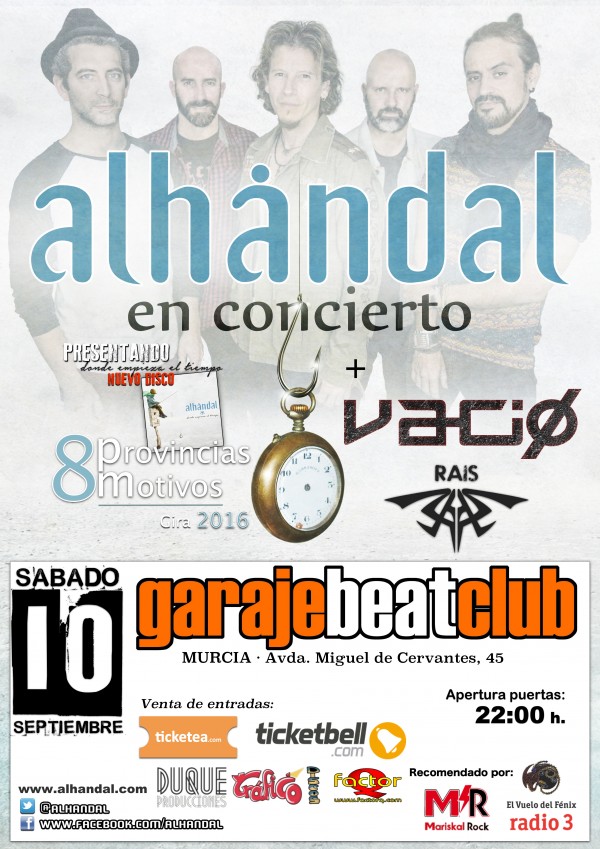 CARTEL ALHANDAL MURCIA